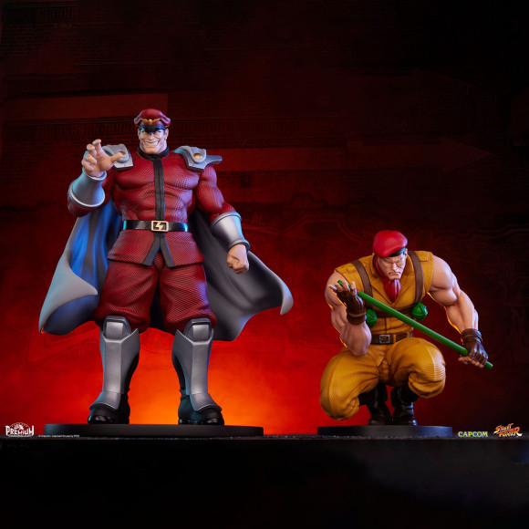 Street Fighter PVC Statuen 1/10 M. Bison & Rolento 21 cm