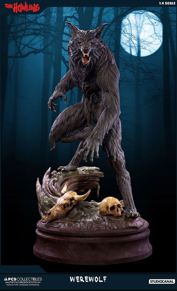 Das Tier Werwolf Statue 61 cm