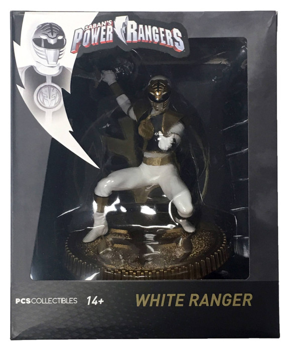 Mighty Morphin Power Rangers White Ranger Statue 23 cm