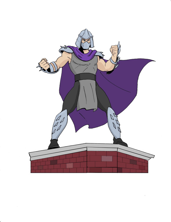 Teenage Mutant Ninja Turtles PVC Statue 1/8 Shredder