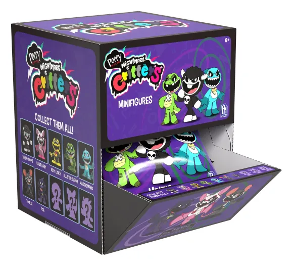 Poppy Playtime Minifiguren 7 cm Series 4 Nightmare Critters Display (24)