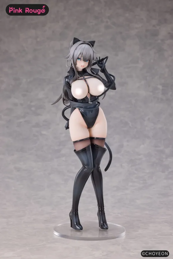 Original Character PVC Statue 1/6 Cat Woman Happy-chan DX Ver. Another Color 27 cm   