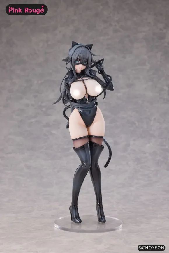 Original Character PVC Statuen 2er-Set 1/6 Cat Woman Happy-chan DX Ver. 27 cm  