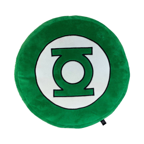 DC Comics Plüschkissen Green Lantern Logo 35 x 35 cm