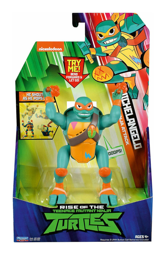 Teenage Mutant Ninja Turtles Michelangelo Deluxe Actionfigur 14 cm