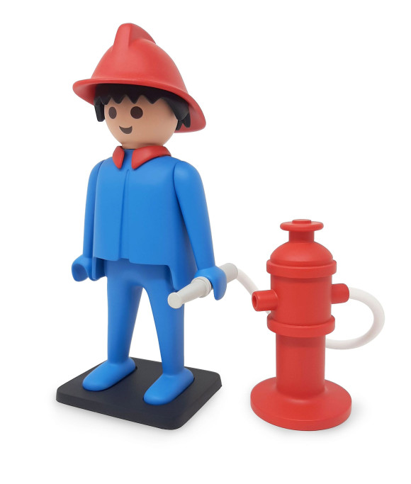 Playmobil Vintage Collector Statue Feuerwehrmann 21 cm
