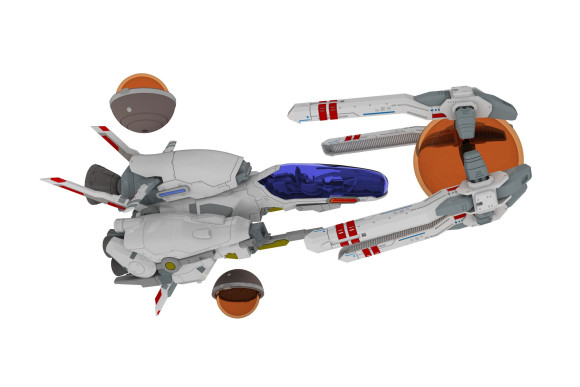 R-Type Final Plastic Kit 1/100 R-9A (Arrow Head) Ver. 25 cm