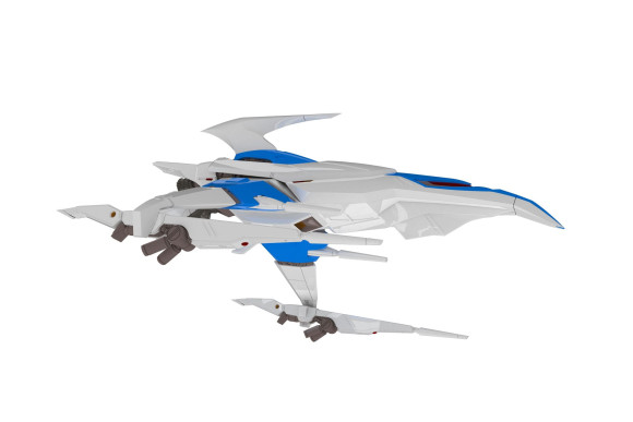 Dariusburst CS Core Plastic Kit 1/144 Legend Silver Hawk 3F-1B Space Fighter 2P Color Ver. 14 cm