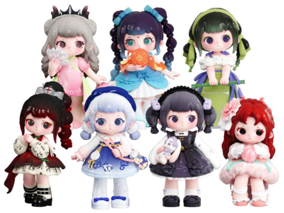 Original Character PVC Figuren Ziyuli 13 cm Sortiment (6)