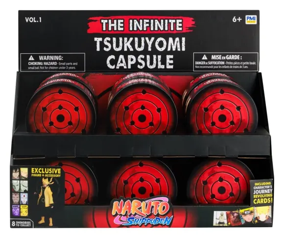 Naruto Shippuden Blind Capsule Figuren Infinite Tsukuyomi 7 cm Vol. 1 Display (12)