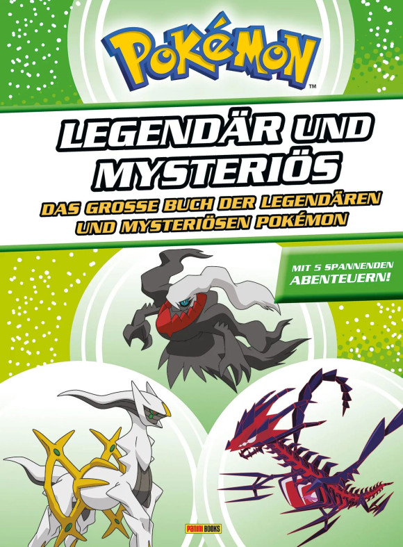 Pokémon Buch Legendär und mysteriös - Das große Lexikon der legendären und mysteriösen Pokémon