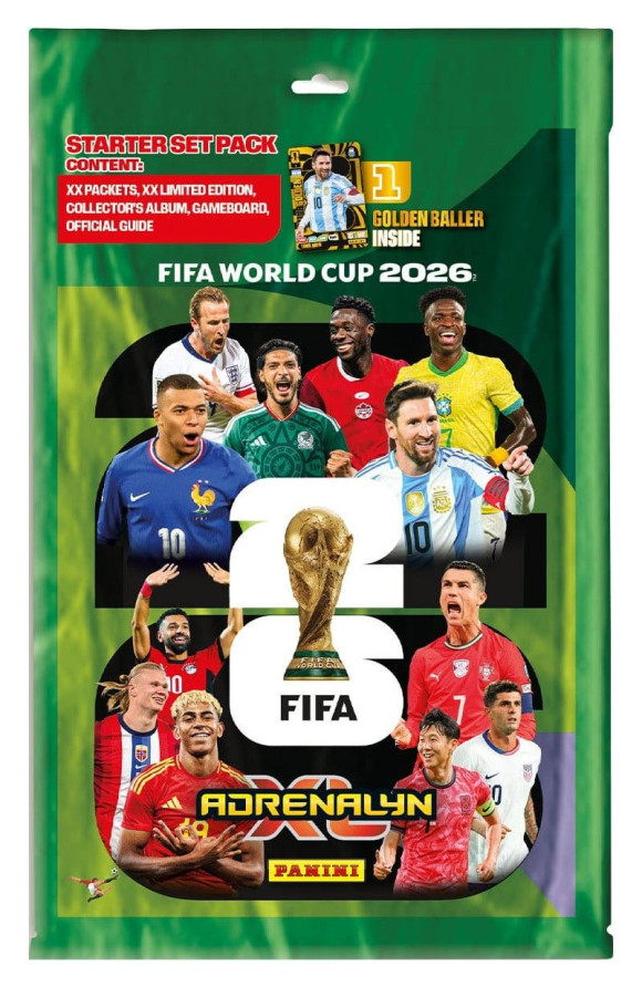FIFA World Cup 2026 Adrenalyn XL Trading Cards Starterset *Deutsche Version*