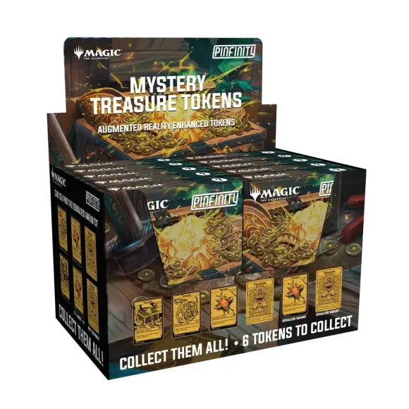 Magic: The Gathering Token Blind Box Mystery Treasure Token Sortiment (10)