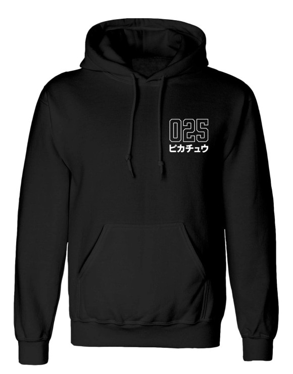 Pokemon Kapuzenpullover Halftone Pikachu Größe S