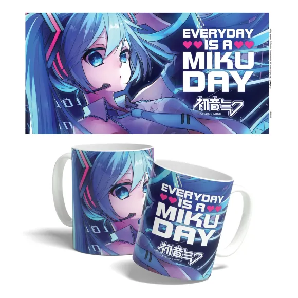 Hatsune Miku Tasse Everyday is a Miku Day 325 ml    