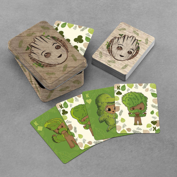 Guardians Of The Galaxy Spielkarten Groot