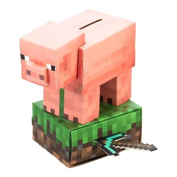Minecraft Build Your Own Spardose Schwein  