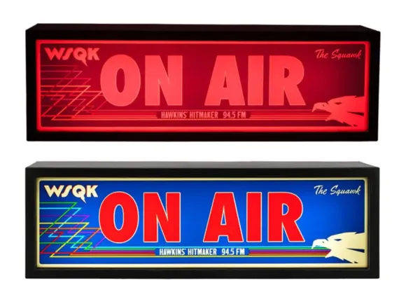 Stranger Things Lampe WSQK On Air (10 cm)