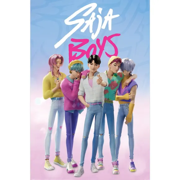 KPop Demon Hunters Poster Set Saja Boys 61 x 91 cm (4) 