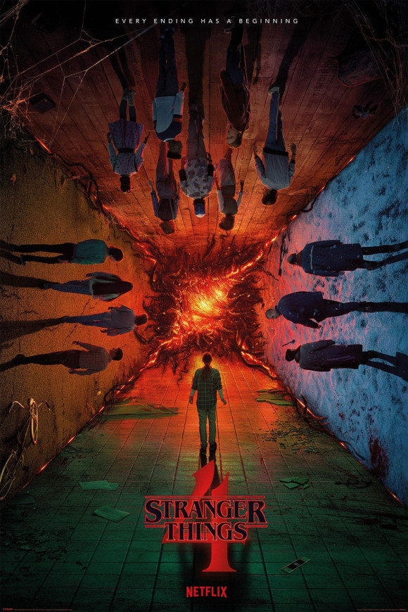 Stranger Things 4 Poster Set Every Ending has a Beginning 61 x 91 cm (4)