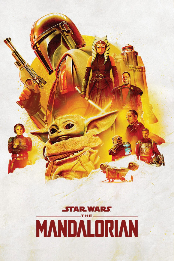 Star Wars: The Mandalorian Poster Set Adventure 61 x 91 cm (4)
