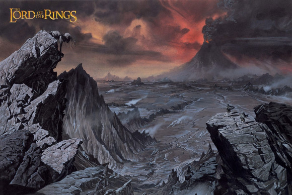 Herr der Ringe Poster Set Schicksalsberg 61 x 91 cm (4)