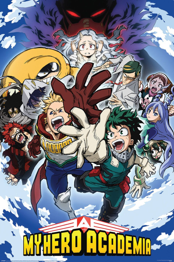 My Hero Academia 4 Poster Set Reach Up 61 x 91 cm (4)