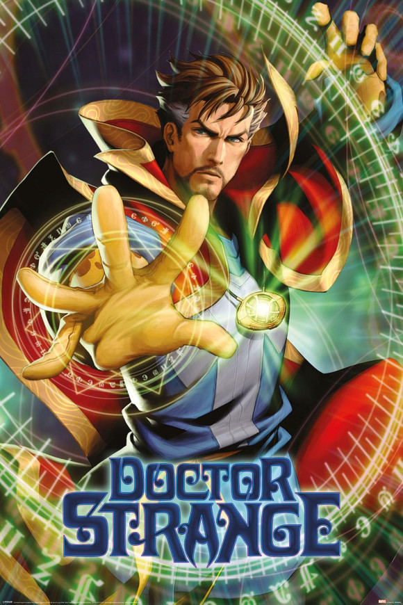 Marvel Poster Set Dr. Strange Sorcerer Surpreme 61 x 91 cm (4)