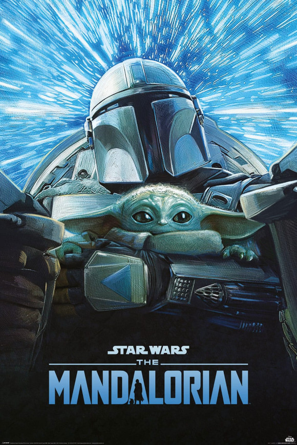 Star Wars: The Mandalorian Poster Set Lightspeed 61 x 91 cm (4)