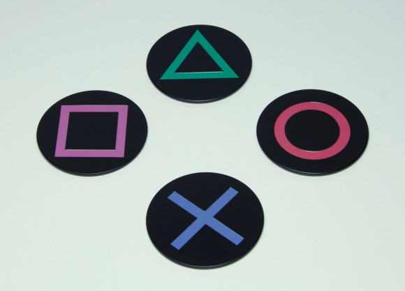 PlayStation Untersetzer 4er-Pack Icons