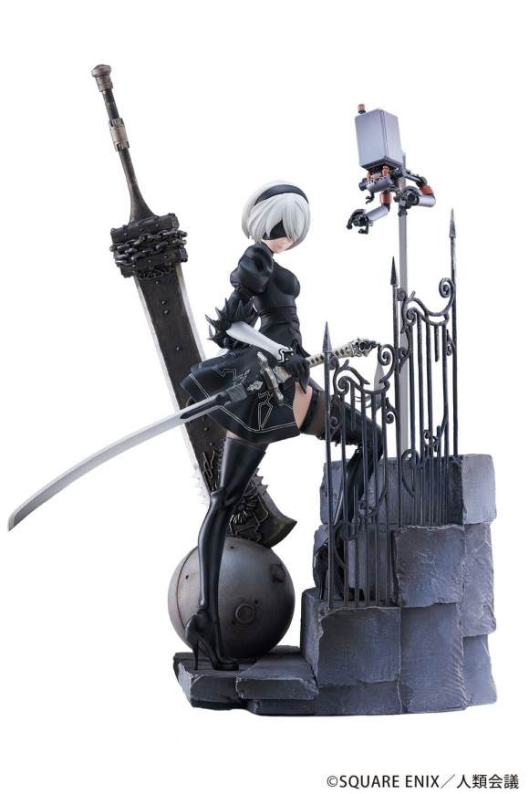 NieR:Automata Ver1.1a PVC Statue 1/7 YoRHa No. 2 Type B Search 31 cm