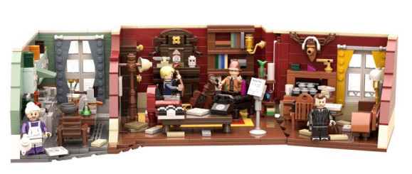 Pantasy 86218 Sherlock Holmes 221B Baker Street Bauset (1088 Teile)