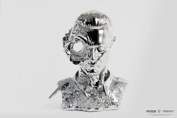 Terminator Replik 1/1 T-1000 Art Mask Liquid Metal Standard Version 44 cm