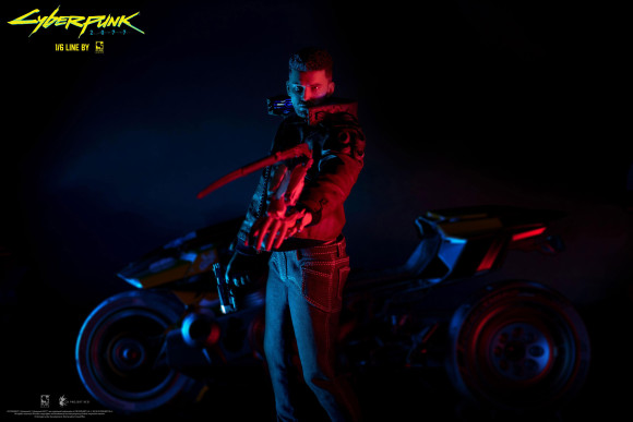 Cyberpunk 2077 Actionfiguren V Male & Yaiba Kusanagi Set