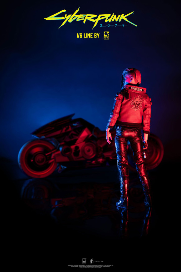 Cyberpunk 2077 Actionfiguren V Female & Yaiba Kusanagi Set