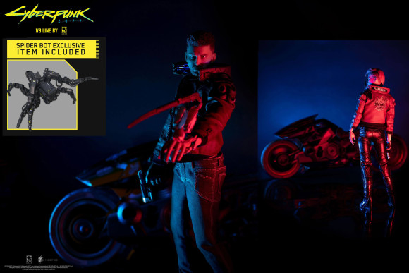 Cyberpunk 2077 Actionfiguren V Male, V Female & Yaiba Kusanagi Ultimate Set