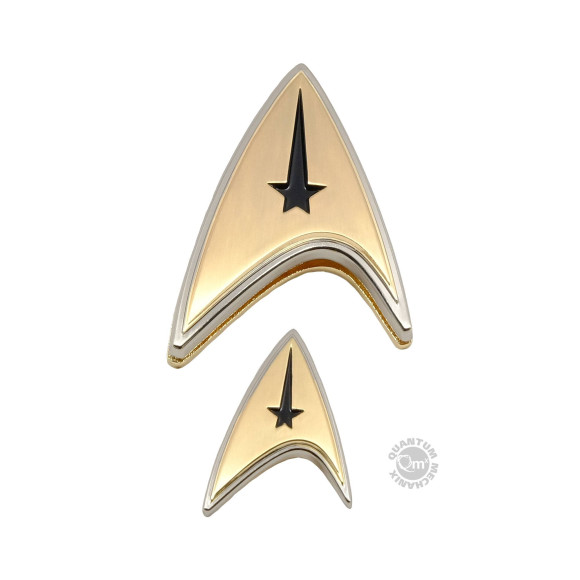 Star Trek Discovery Enterprise Command Ansteck-Pin & Ansteck-Button Set