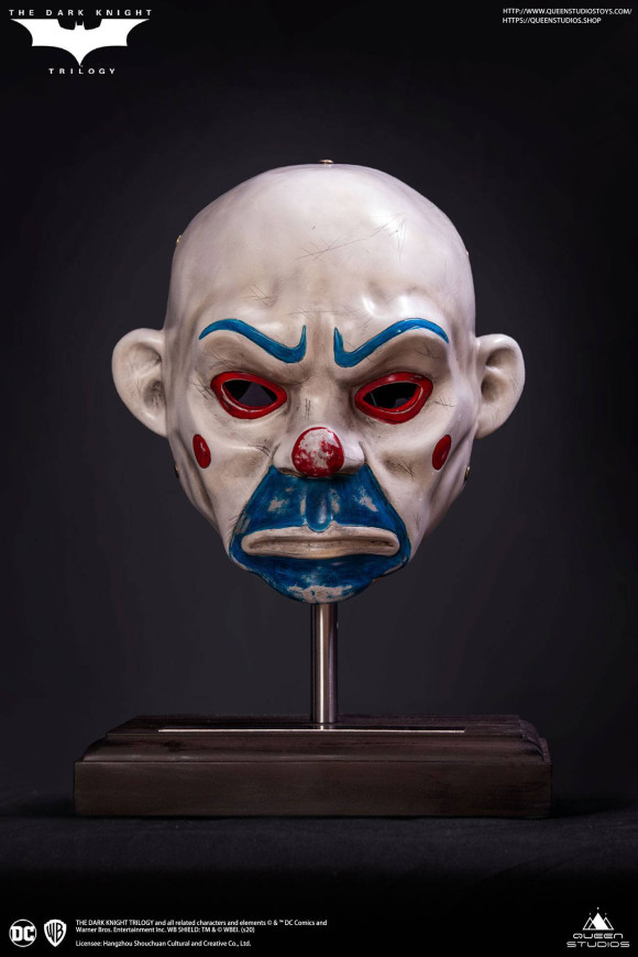The Dark Knight The Joker-Clown Maske Replik  36 cm