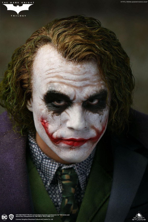 The Dark Knight Statue 1/4 Heath Ledger Joker Artists Edition 52 cm