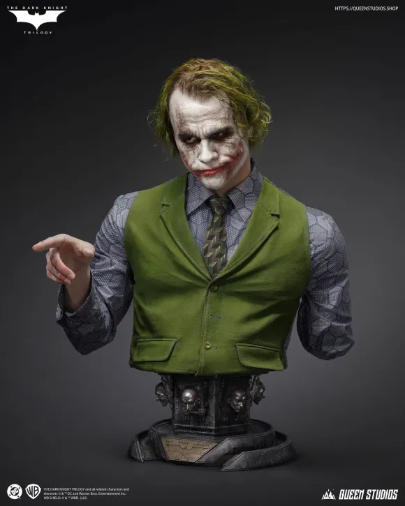 The Dark Knight Büste 1/1 The Joker 89 cm