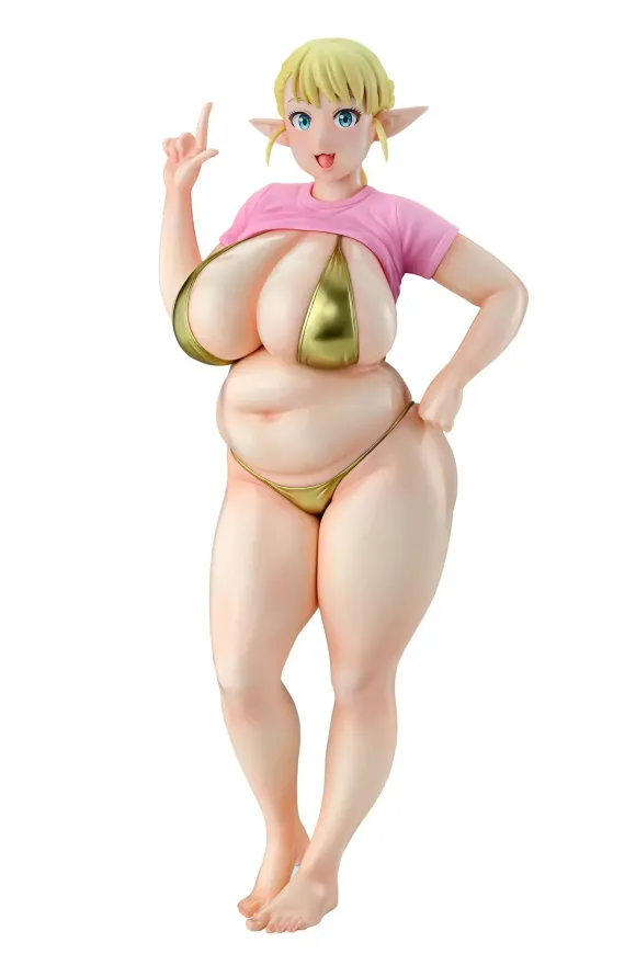 Plus-Sized Elf PVC Statue 1/7 Elfuda Gold Ver. 26 cm 