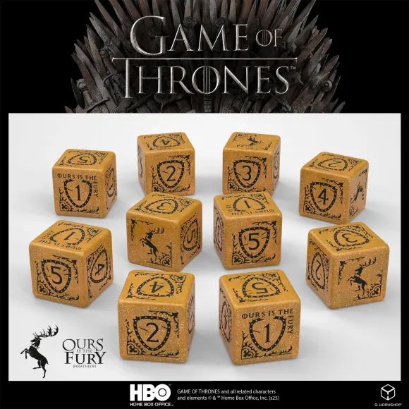 Game of Thrones Würfel Set Baratheon 10xD6 (10)