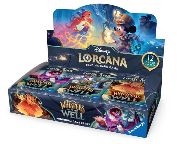 Disney Lorcana TCG Whispers in the Well Booster Display (24) *Englische Edition*