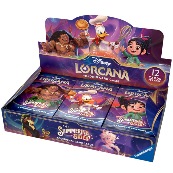 Disney Lorcana TCG Shimmering Skies Booster Display (24) *Englische Edition*
