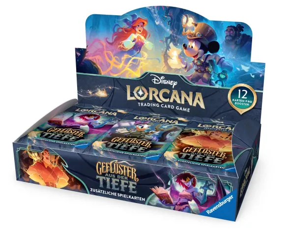Disney Lorcana TCG Geflüster aus der Tiefe Booster Display (24) *Deutsche Edition*