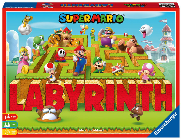 Super Mario Brettspiel Labyrinth