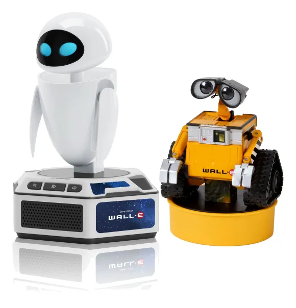 Wall-E Interaktiver Mini Roboter 2er Pack Wall-E & Eve *Englische Version*