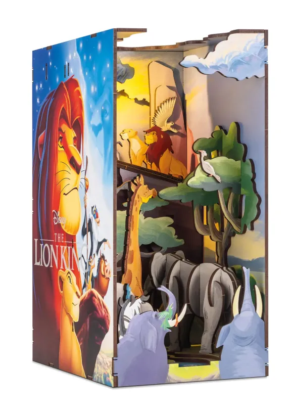 Disney Tiny Adventures Book Nook Mini-Diorama Der König der Löwen 23 cm