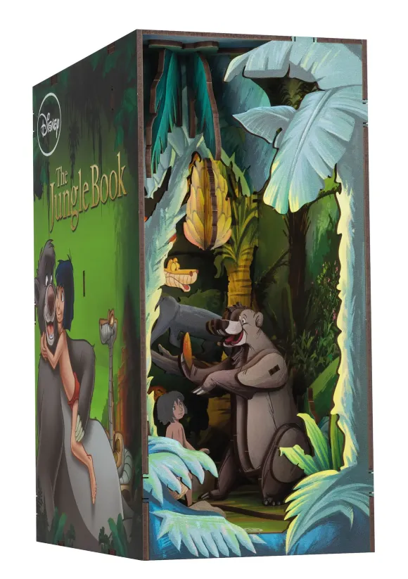 Disney Tiny Adventures Book Nook Mini-Diorama Das Dschungelbuch 23 cm