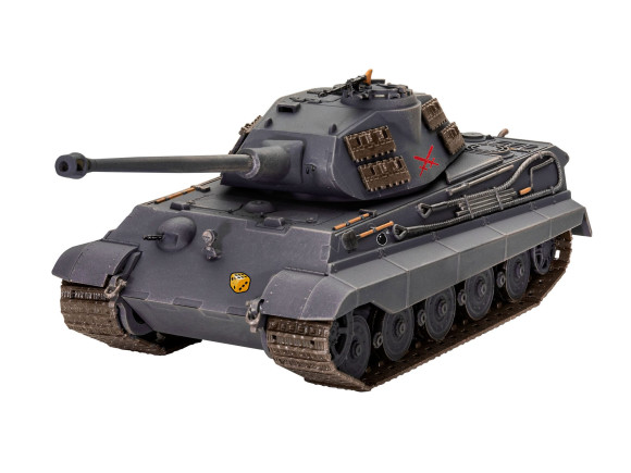 World of Tanks Modellbausatz 1/72 Tiger II Ausf. B "Königstiger" 14 cm
